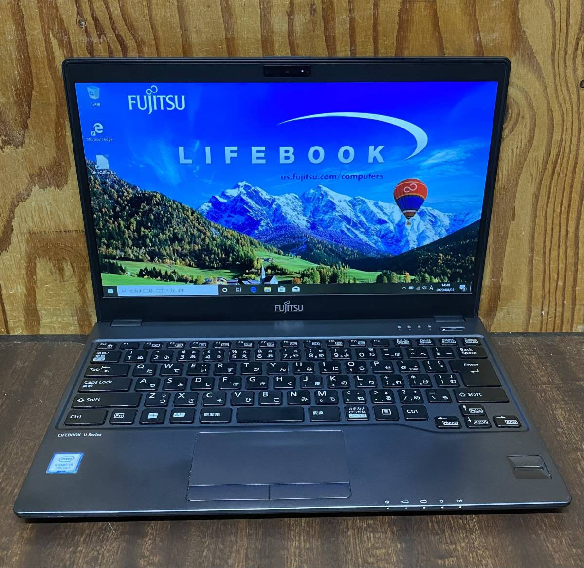 超高速&薄型超軽量富士通Lifebook U937R/i5-7300U/メモリ8GB/SSD256GB