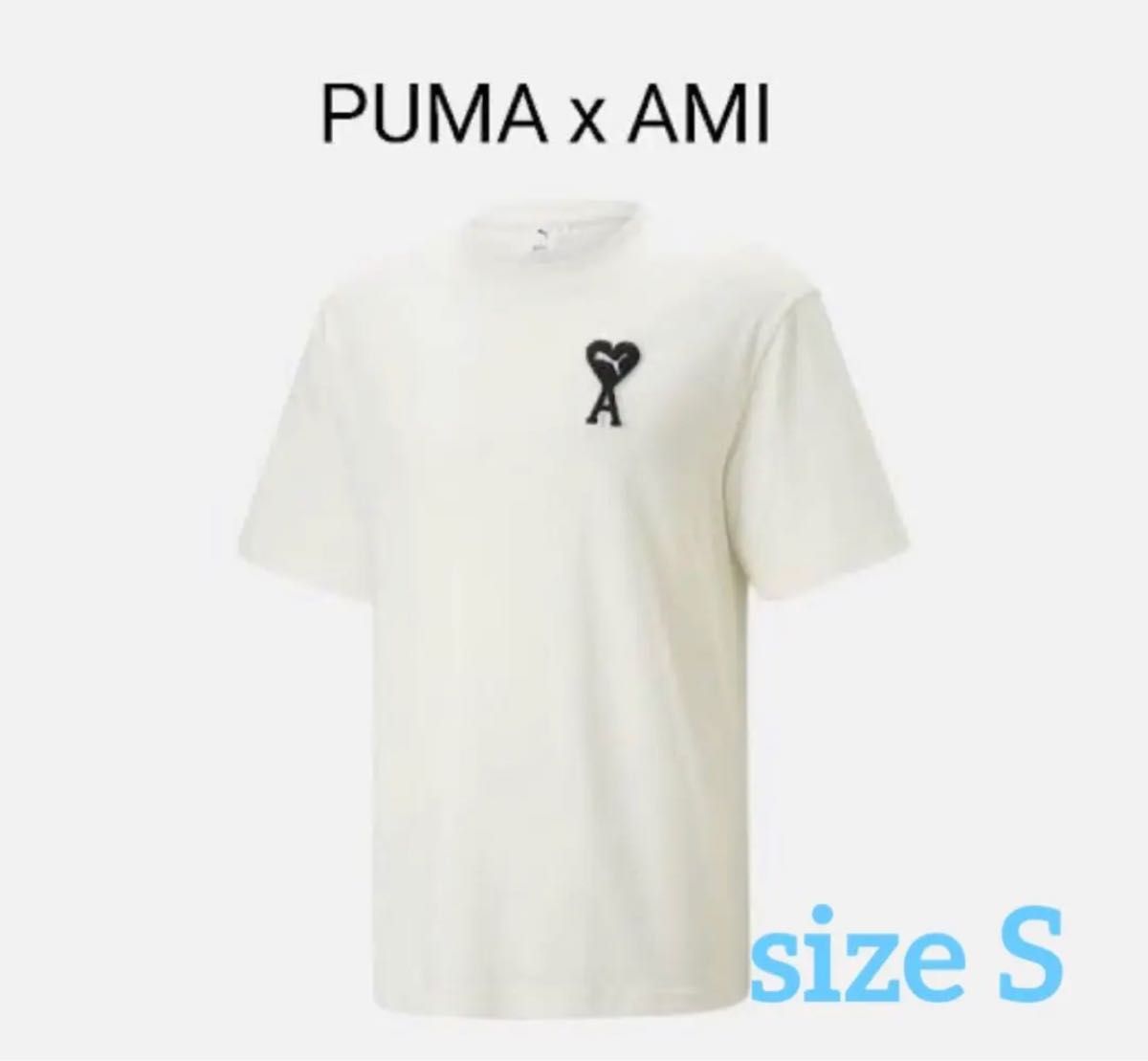 PUMA x AMI Tシャツ　ホワイト　サイズ S