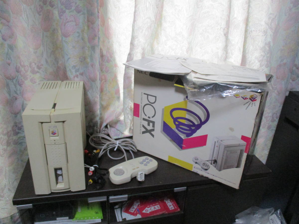 中古起動確認済みNEC PC-FX 本体コントローラー元箱取説付-日本代購代
