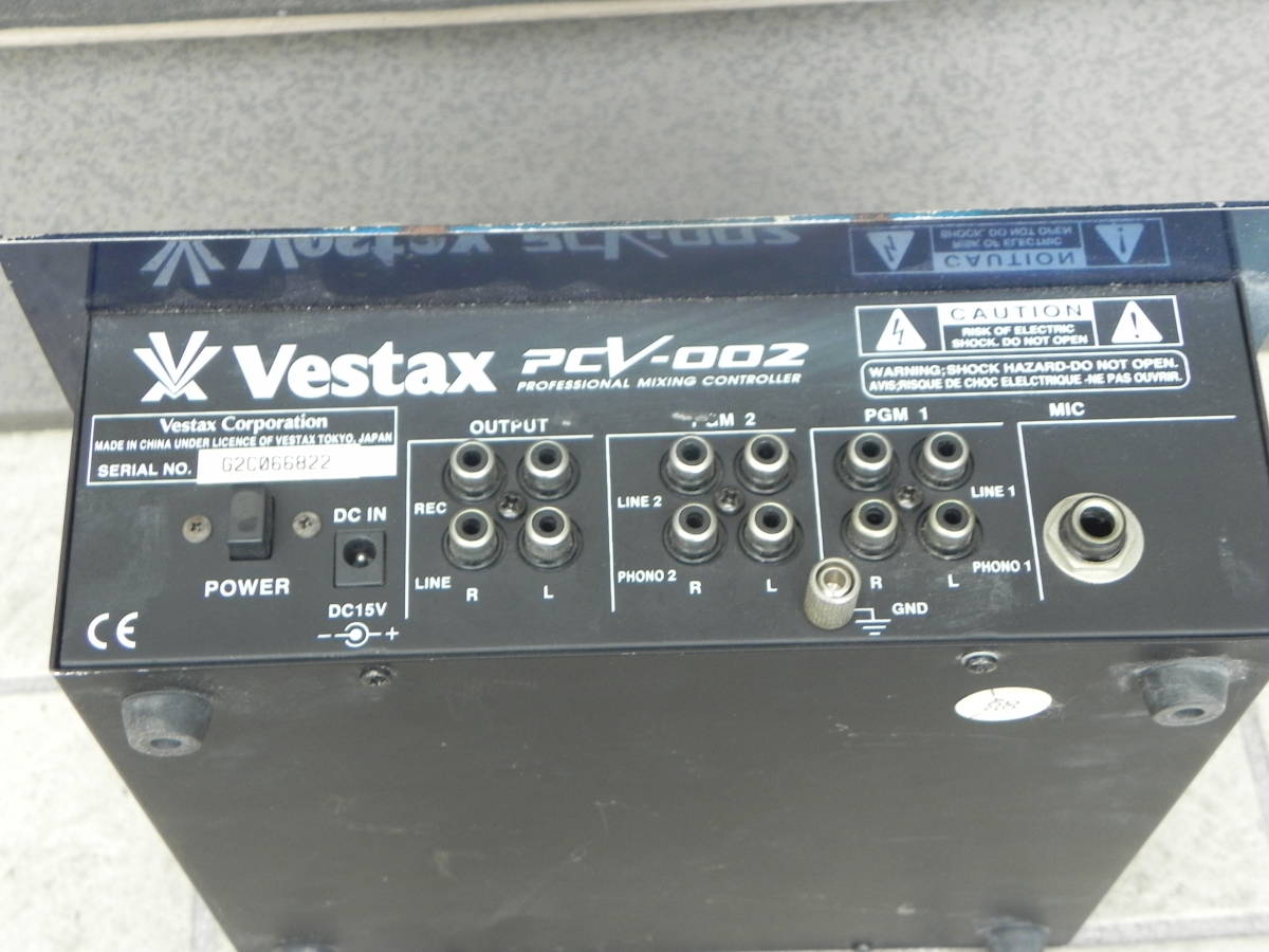  б/у * Vestax DJ миксер : PCV-002 ( б/у товар )