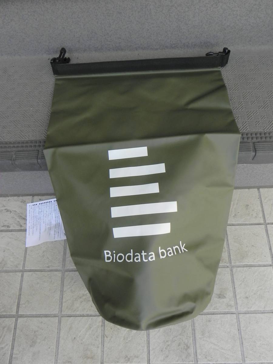 未使用　＊　Biodata bank　簡易防水バック　（２）_画像1