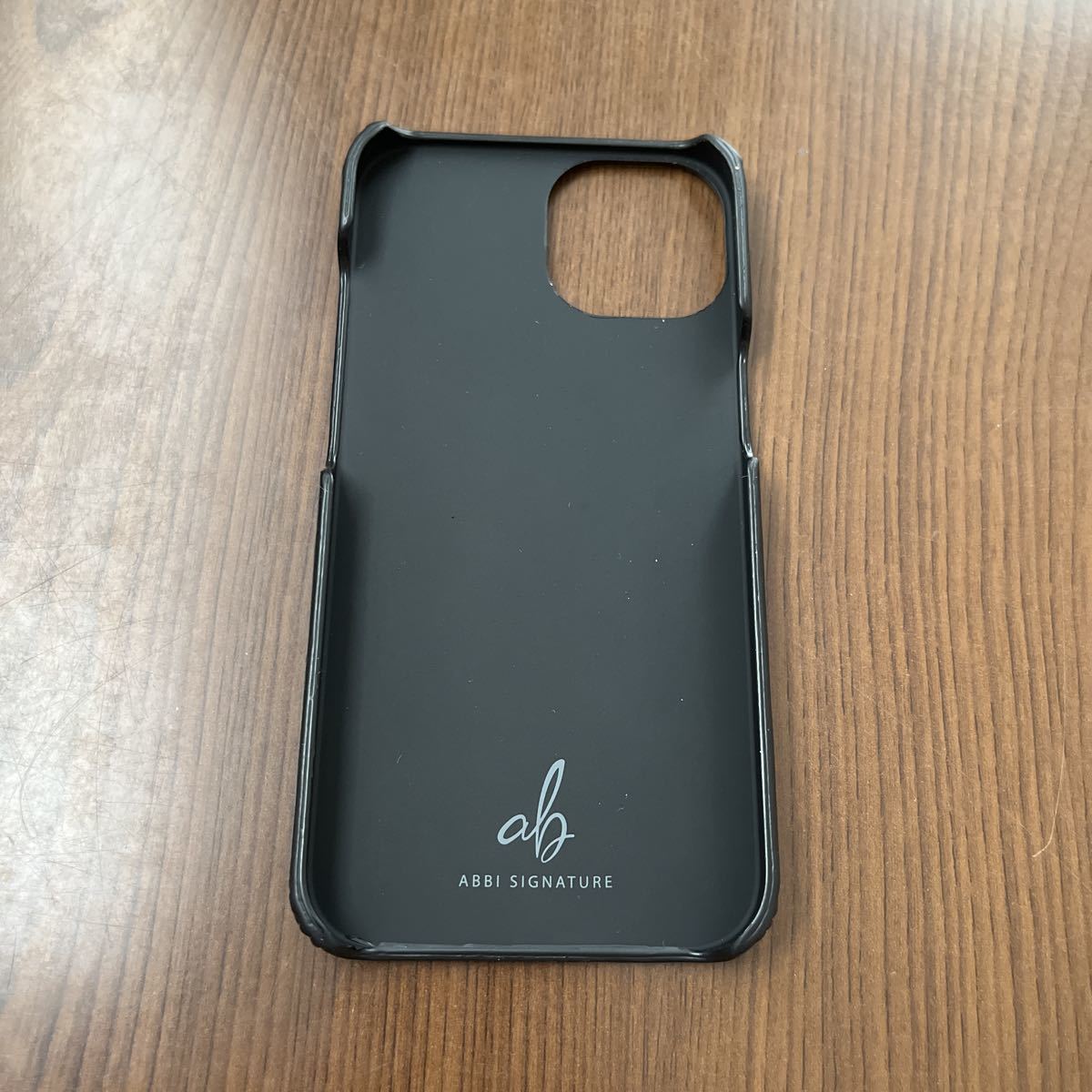 508a0914 ABBI SIGNATURE iPhone 14 用 ケース 日本製 本革 背面タイプ