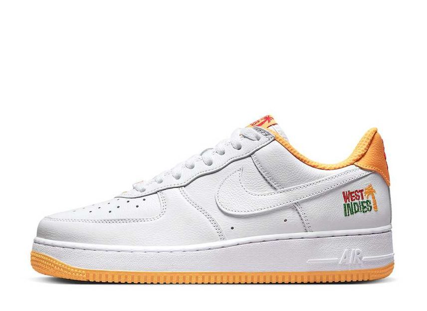 Nike Air Force 1 Low West Indies "White/University Gold" 24.5cm DX1156-101