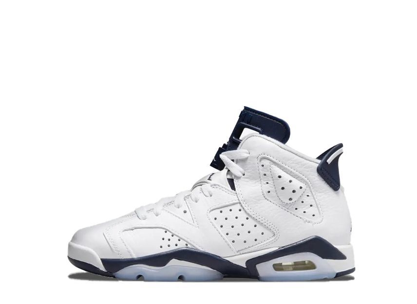 Nike GS Air Jordan 6 Midnight Navy (2022) 25cm 384665-141