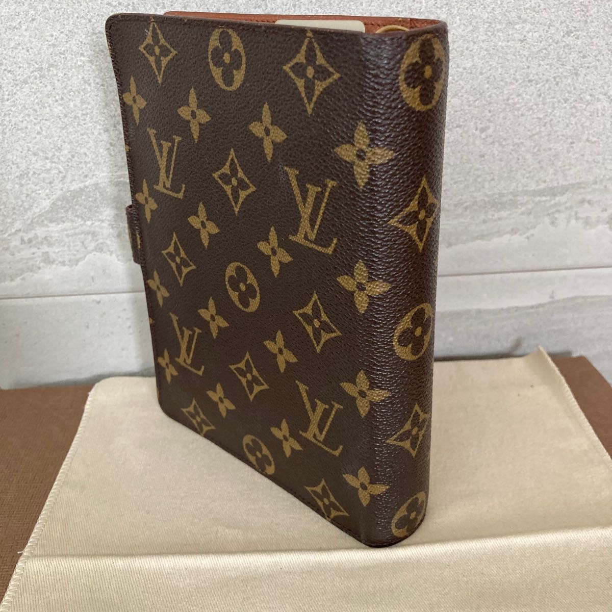 ルイヴィトン アジェンダMM 手帳　モノグラム　リング　送料込 LOUIS VUITTON 手帳カバー