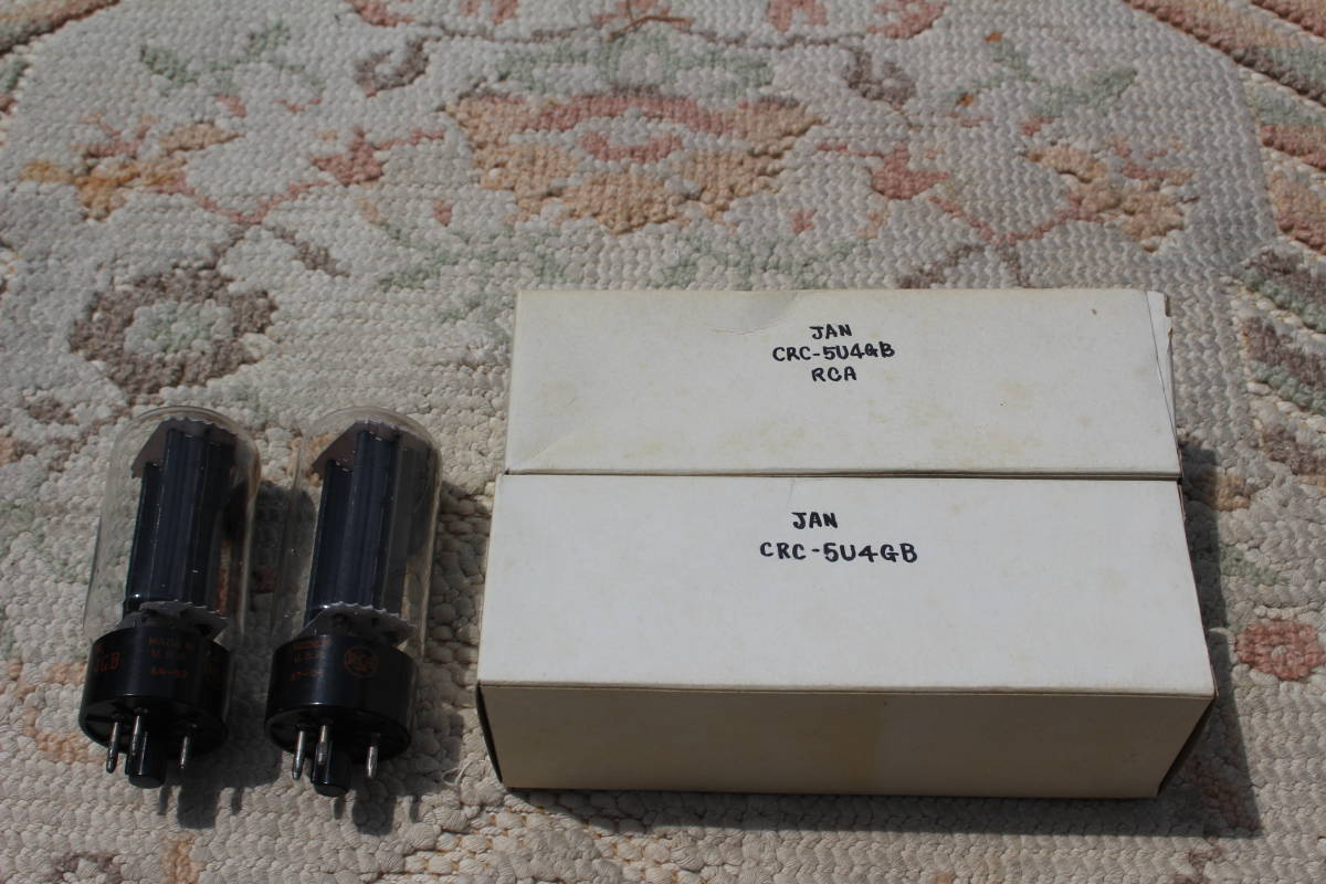 RCA,USN,CRC-5U4GB 真空管中古現状品2本です。 | JChere雅虎拍卖代购