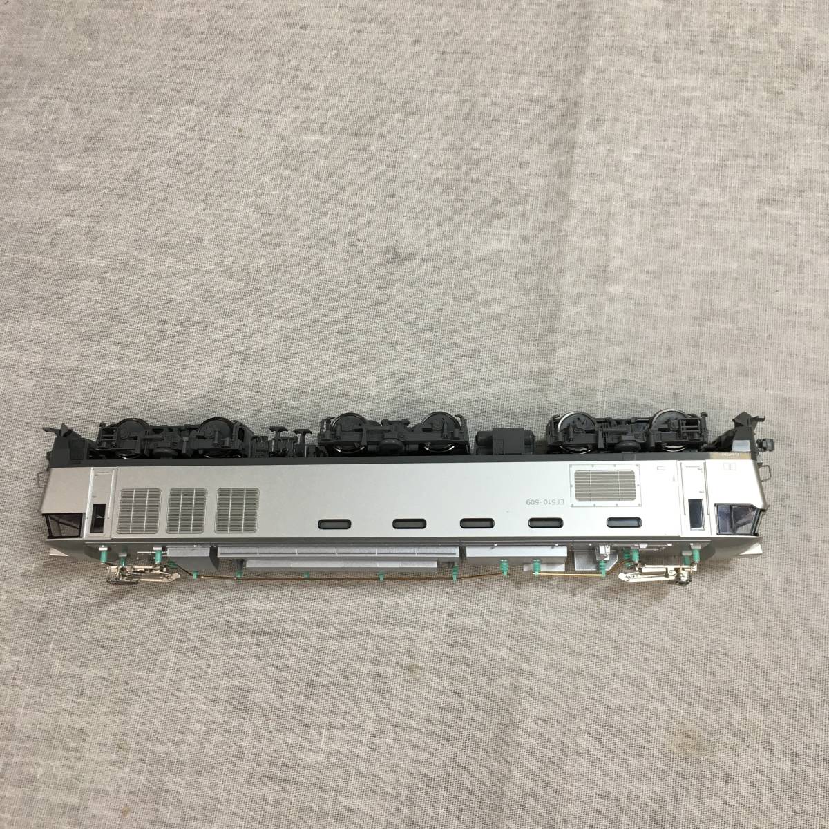 現状品KATO HOゲージEF510 500 JR貨物色銀1-318 鉄道模型電気機関車