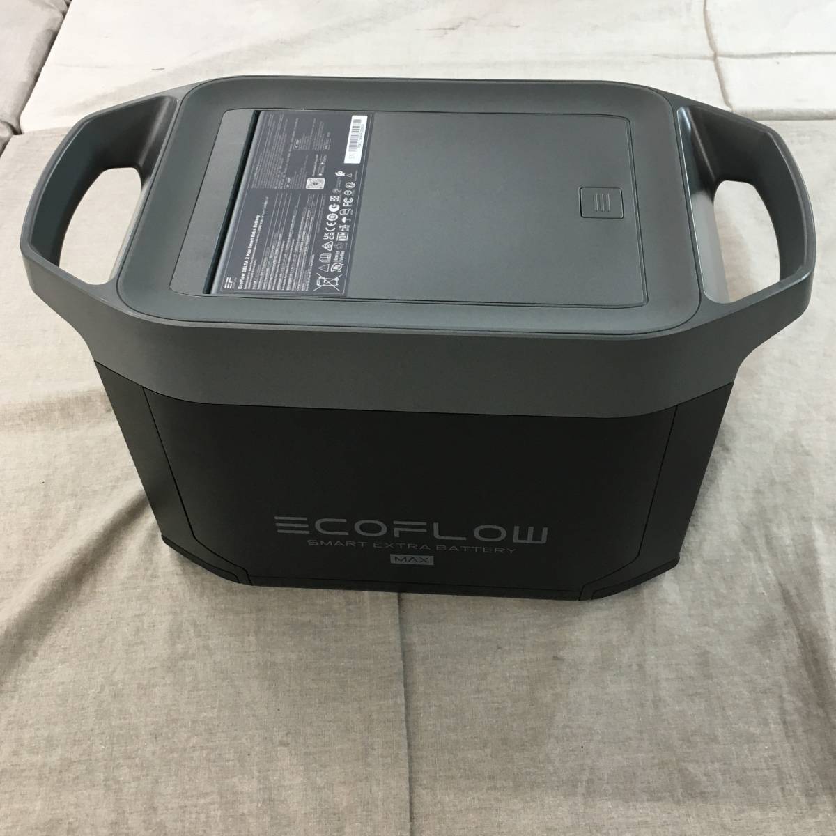 未使用品 EcoFlow DELTA 2 Max 専用エクストラバッテリー 2048Wh