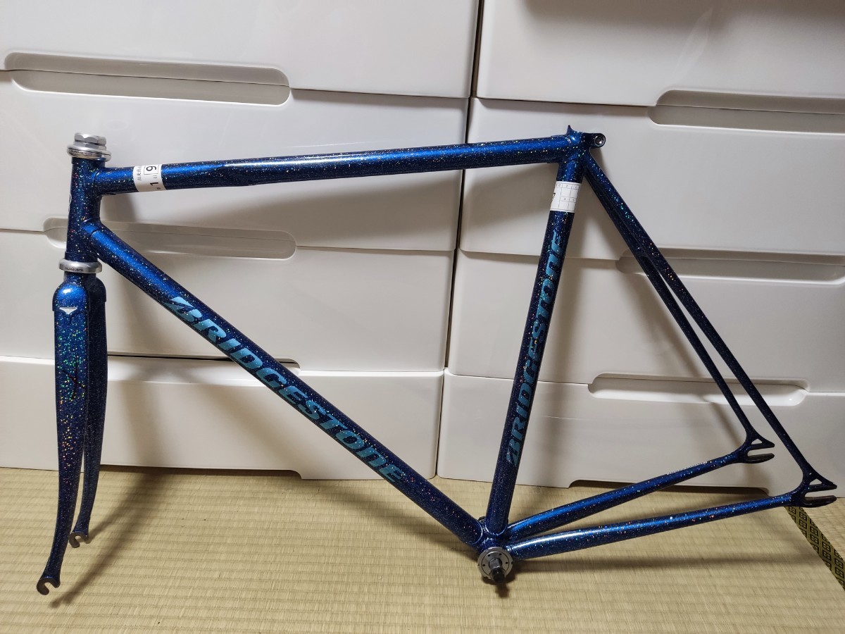 ジャンク】BRIDGESTONE ANCHOR NJS ピストフレーム トラックレーサー