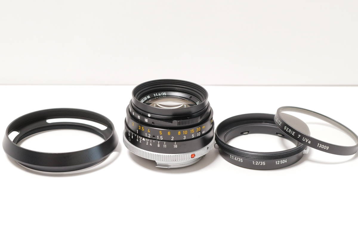 新しいエルメス 1:1.4/35 SUMMILUX-M Leica 343XXXX番台 F1.4 35mm