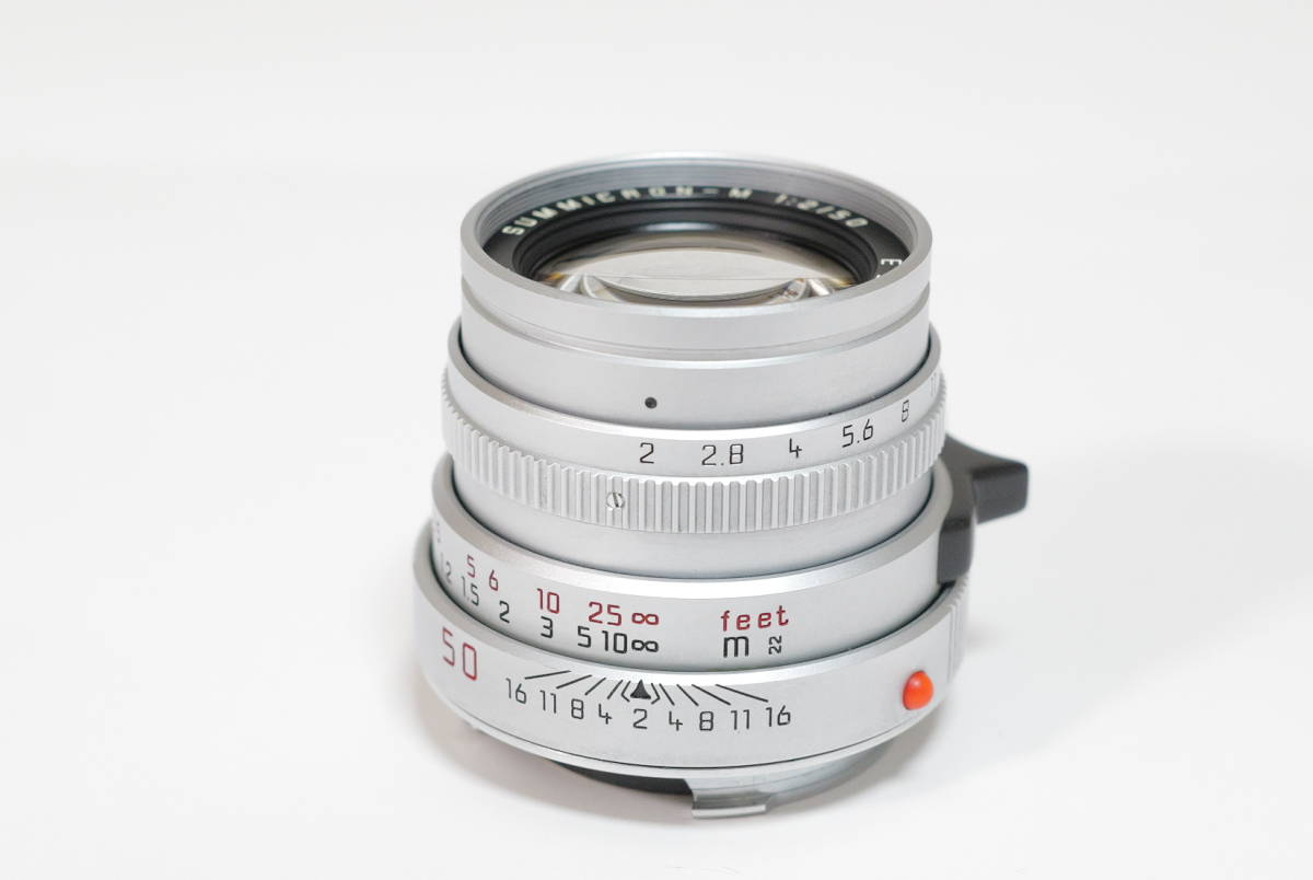 ブランド雑貨総合 希少 Leica summicron 1:2/50 3rd ツノ付き シルバー