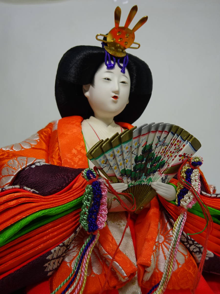 京都14☆旧家蔵出 島津 豊泉監修 有職 内裏雛 雛人形 ひな人形 京都14☆旧家蔵出 島津 豊泉監修 有職 内裏雛 雛人形 ひな人形