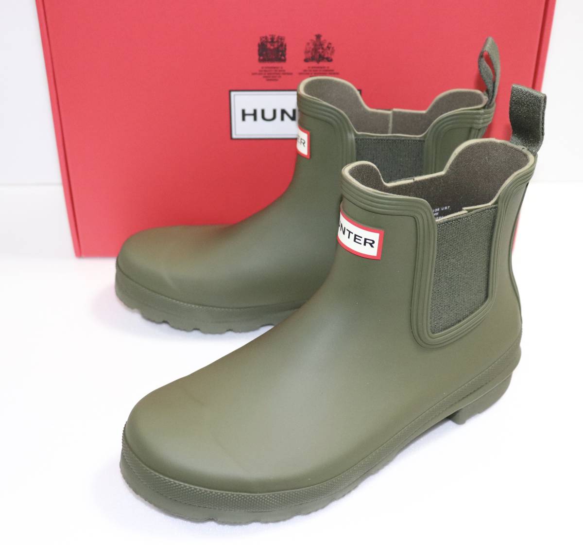 定価18700 新品 本物 HUNTER WOMENS ORIGINAL CHELSEA オリジナル チェルシー ブーツ 靴 ハンター WFS2078RMA UK6 US8 EU39 JP25 FS3S_画像1