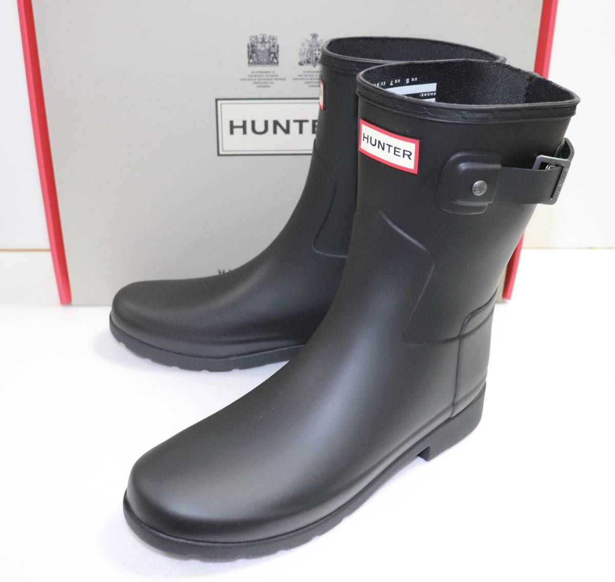  обычная цена 22500 новый товар подлинный товар HUNTER ORIGINAL REFINED SHORTli штраф do Short влагостойкая обувь Hunter WFS2200RMA UK4 US6 EU37 JP23 FS3S