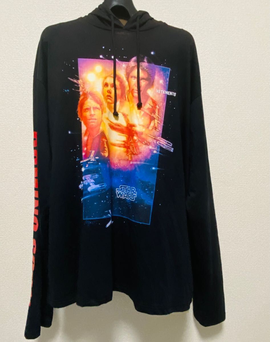 【限定品】VETEMENTS ヴェトモン スターウォーズ ディズニー　パーカー