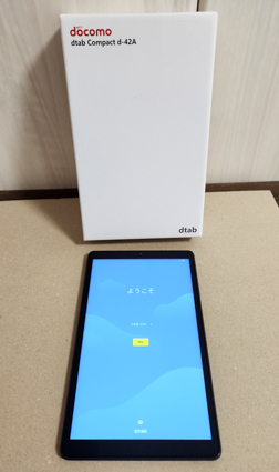 ヤフオク! - ドコモ dtab Compact d-42A ネイビー A...