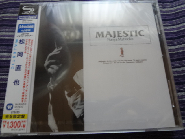 松岡直也/MAJESTIC/マジェスティック/SHM-CD/2017年盤 CD アルバム