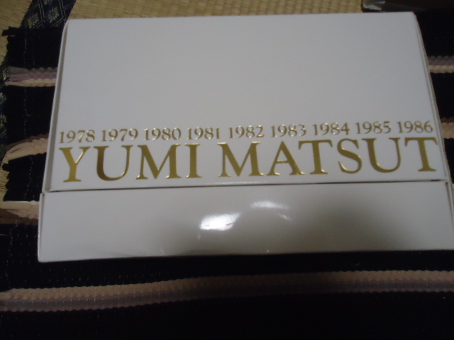  Matsutoya Yumi / YUMI MATSUTOYA 1978-1989 BOX только CD нет.
