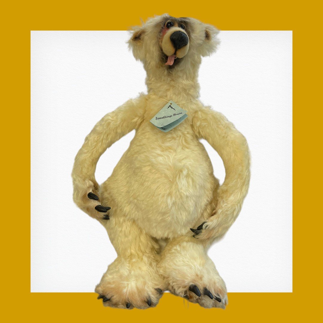 [ б/у товар ] плюшевый мишка Jill Baxter Jill * Baxter (POLI BEAR) Somethings Bruin примерно 58cm мягкая игрушка художник Bear A41936RZZ