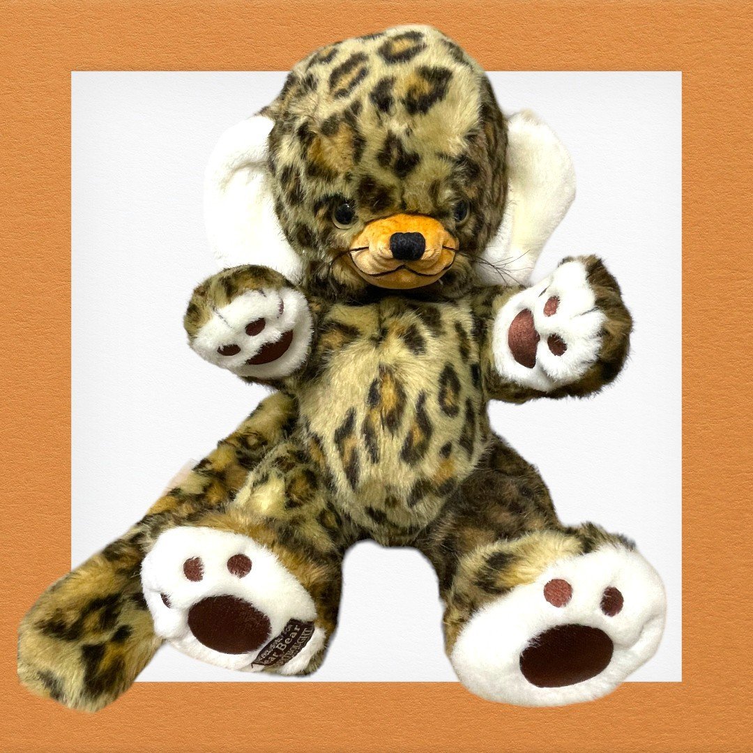 印象のデザイン Bear 関西Dear LEOPARD CHEEKY 【中古品】メリーソート 限定 J47922RZZ 本体のみ ぬいぐるみ くま ヒョウ柄 体長30cm - 50cm 印象のデザイン Bear 関西Dear LEOPARD CHEEKY 【中古品】メリーソート 限定 J47922RZZ 本体のみ ぬいぐるみ くま ヒョウ柄 体長30cm - 50cm