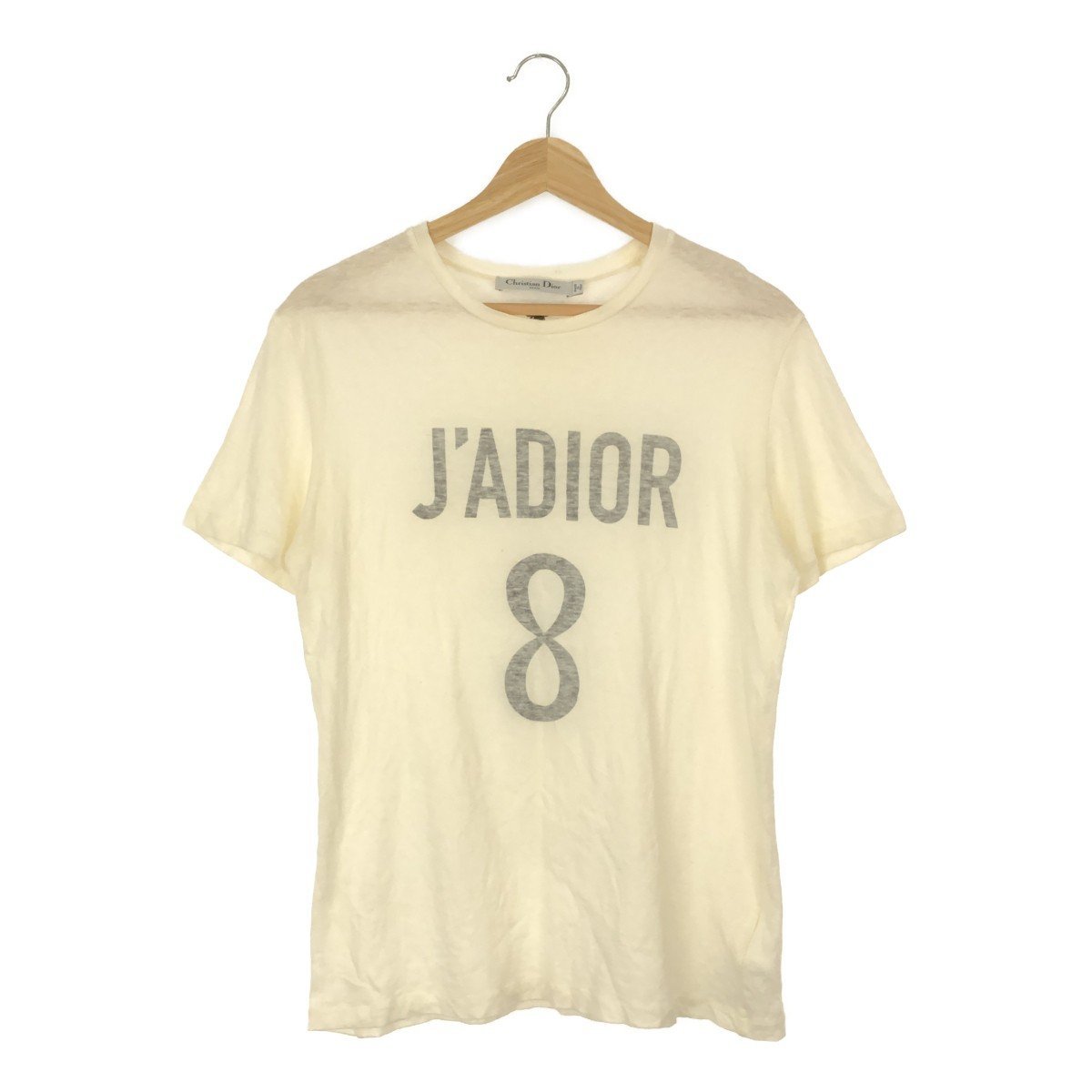 ◆中古品◆クリスチャンディオール Christian Dior J'ADIOR 8 Tシャツ カットソー 半袖 Sサイズ ブランド トップス J46741NSC_画像1