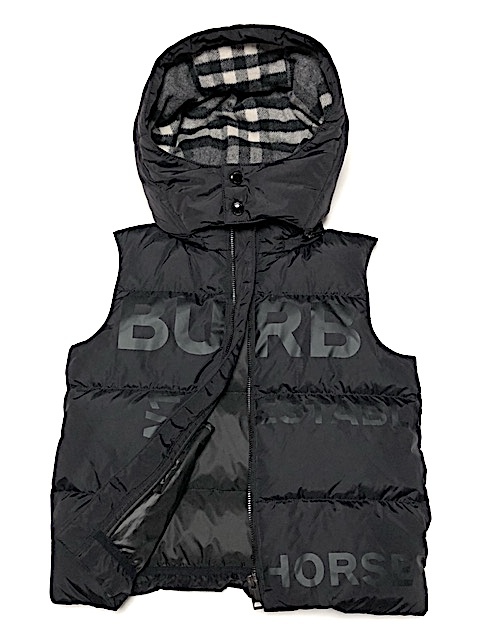 5年保証』 二点落札で送料無料! 2A48【極美品】BURBERRY 黒 女の子