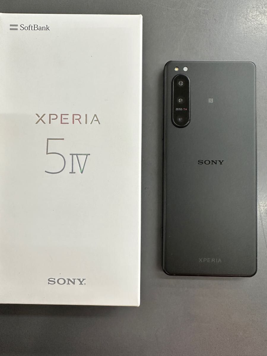 新品未使用】SONY Xperia 5Ⅳ ブラックSIMロック解除済-