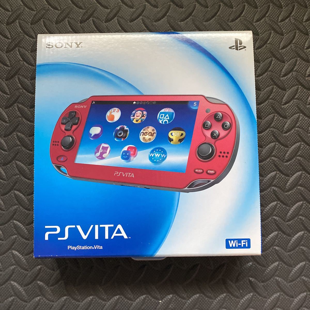 PlayStation Vita Wi-Fiモデル コズミック・レッド PCH-1000 ZA03 箱