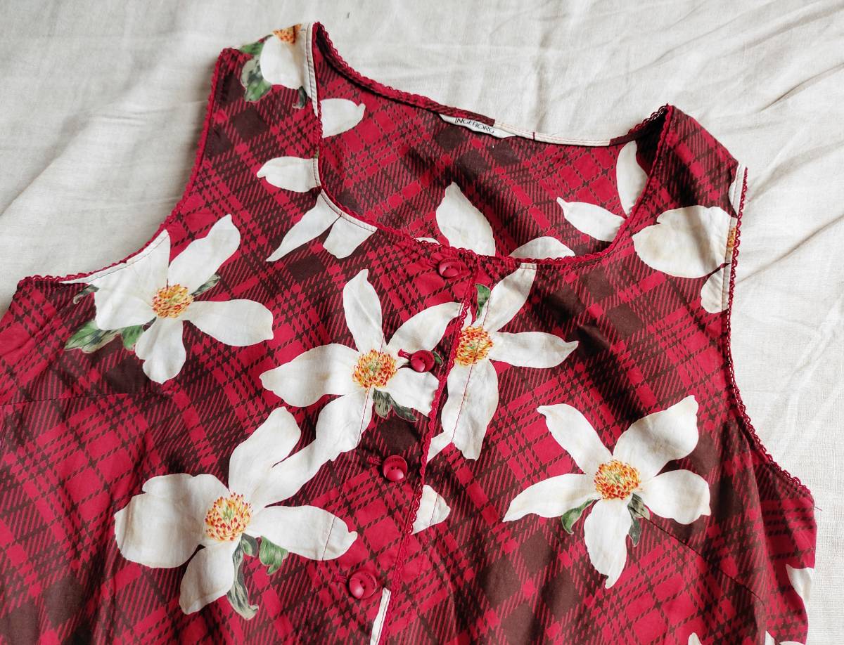美品 INGEBORG インゲボルグ ワンピース シャツ ロング 花柄 美品 INGEBORG インゲボルグ ワンピース シャツ ロング 花柄