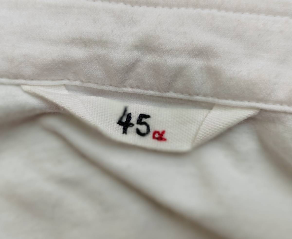 45R フォーティーファイブアール シャツ ハーフボタン プル 45R フォーティーファイブアール シャツ ハーフボタン プル