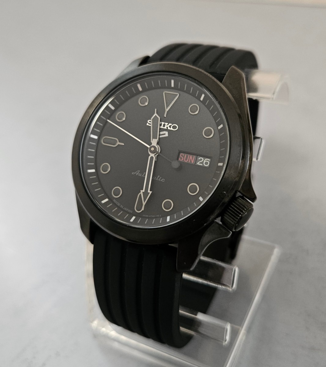 替えベルト付き SEIKO 5 SPORTS SBSA059 セイコー スポーツ 自動 替えベルト付き SEIKO 5 SPORTS SBSA059 セイコー スポーツ 自動