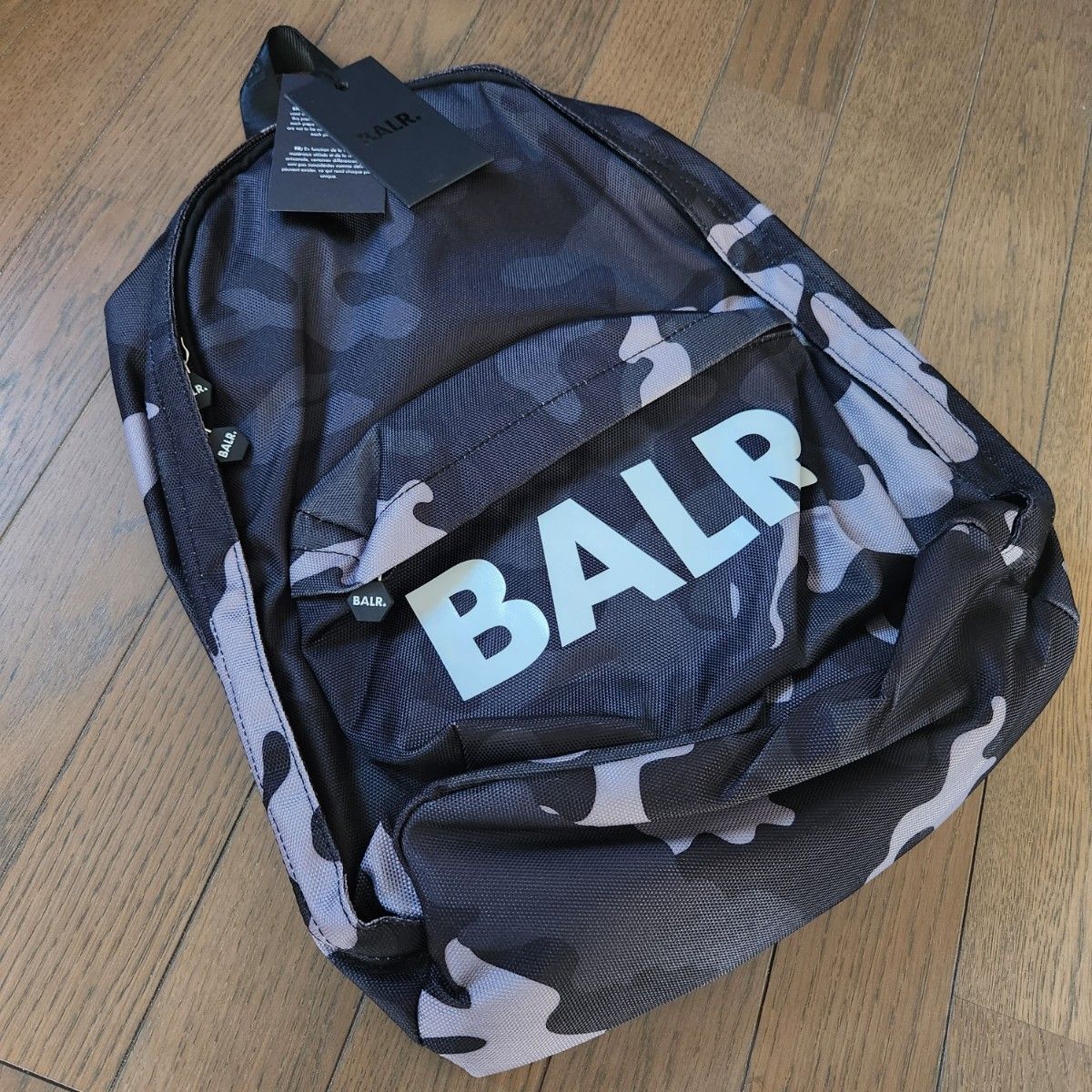 BALR 製クラシックバックパック 新品未使用 カモフラ柄 ボーラー