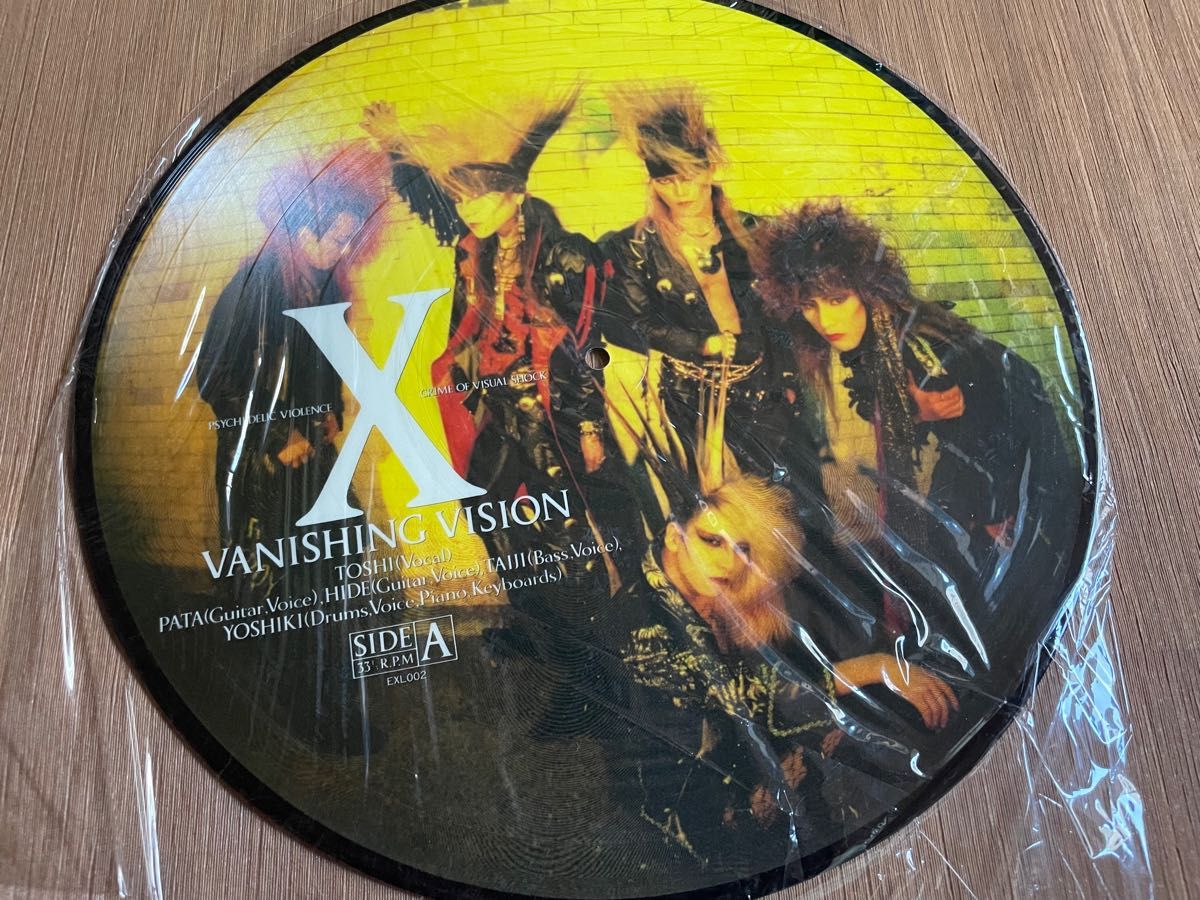 X(X JAPAN)VANISHING VISIONピクチャー盤　再々値下げしました