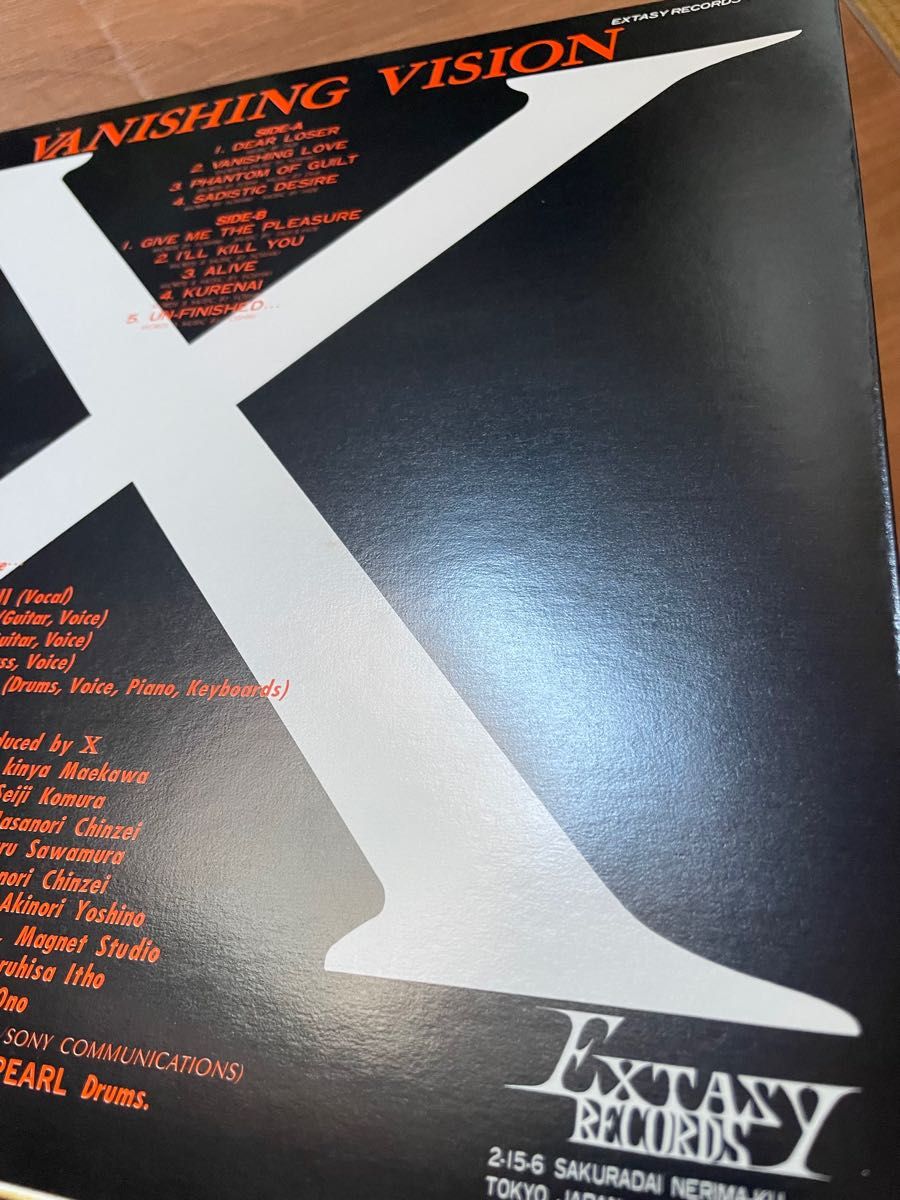 X(X JAPAN)VANISHING VISIONピクチャー盤 再々値下げしました｜Yahoo