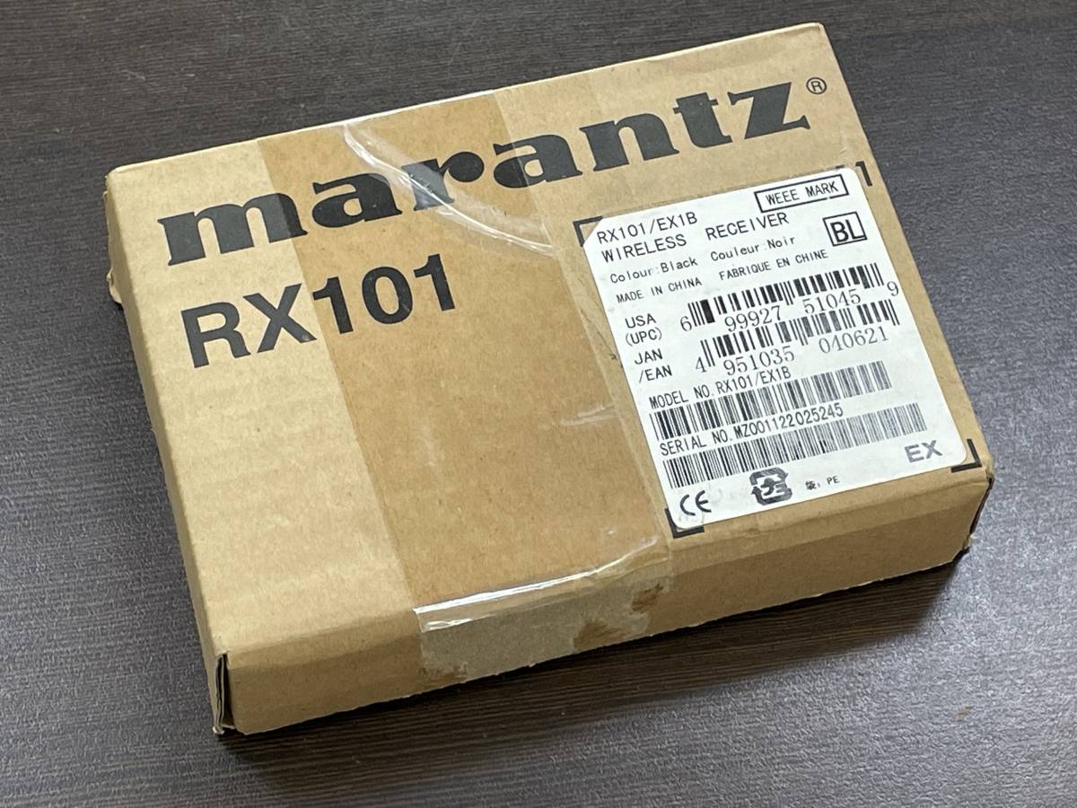 ★【Bluetoothレシーバー】marantz マランツ ワイヤレスレシーバー RX101/EX1B★未開封品