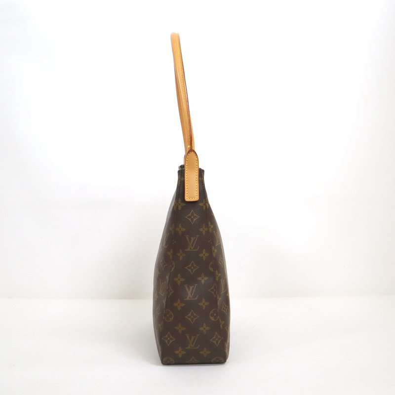 【LOUIS VUITTON】ルイヴィトン ルーピングGM モノグラム ブラウン M51145 MI1000/肩掛けバッグ/大型バッグ/2j1871