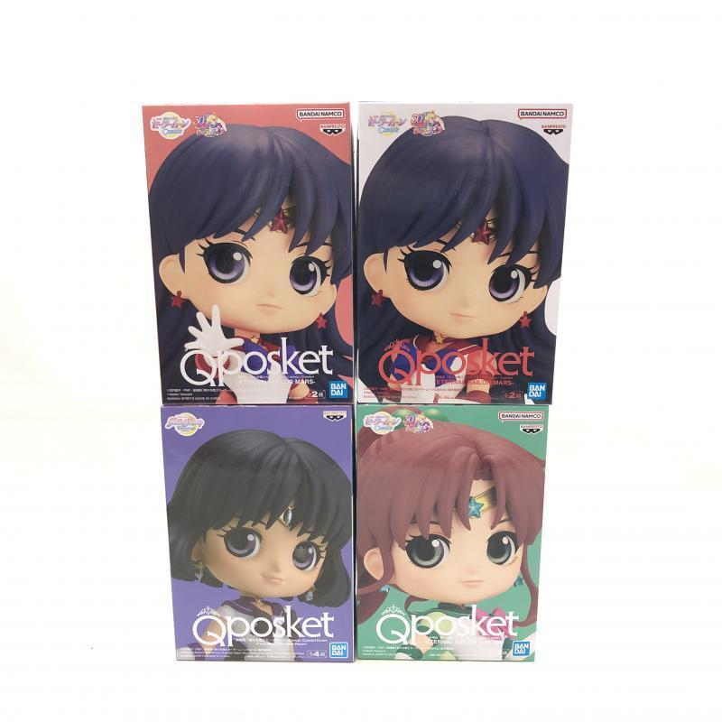 [ used ] unopened ) Sailor Moon Qposket prize figure 11 body set theater version Pretty Soldier Sailor Moon Cosmos[240069145135]