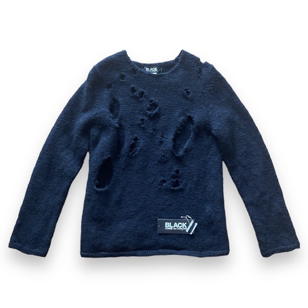 BLACK COMME des GARCONS 23AW 穴あき ニット 完売品|Yahoo BLACK COMME des GARCONS 23AW 穴あき ニット 完売品|Yahoo