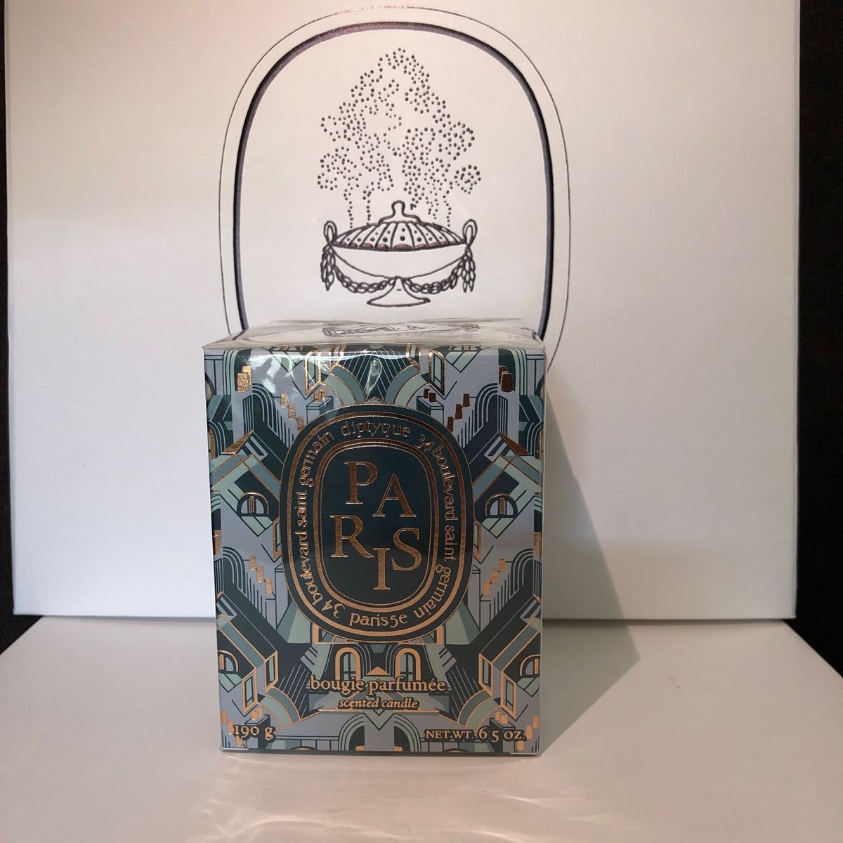 【新品未開封】diptyque  ディプティック　キャンドル  パリ　paris 190g  シティキャンドル　限定品