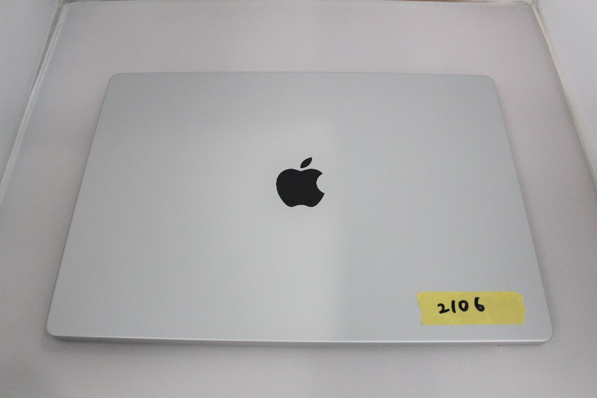 【中古・美品】Apple MacBook Pro 16インチ ( M1 Max 32GB 2TB SSD Liquid Retina XDRディスプレイ MBP16CTO Z14Y シルバー) 2106_画像2