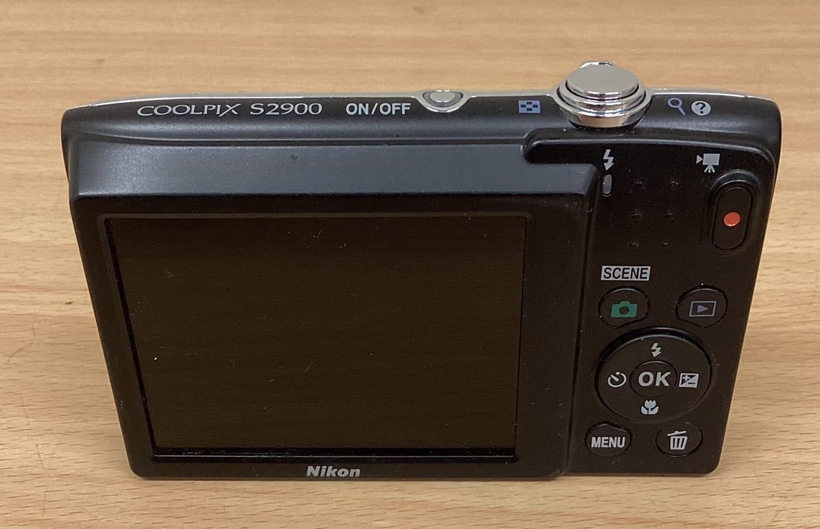 デジタルカメラ ニコン Nikon COOLPIX S2900 シルバー【※起動及び画面表示のみ確認・ジャンク品・保証なし・H07】_画像3