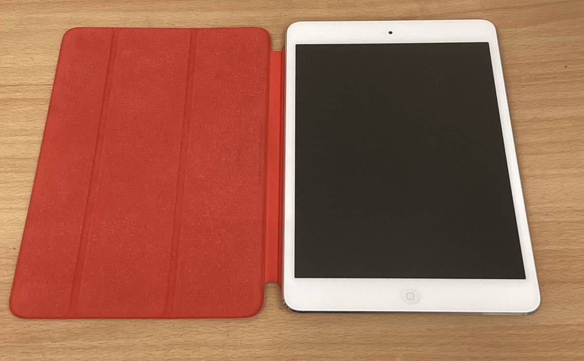 iPad mini ホワイト　初代　第1世代　Wi-Fiモデル　16GB カバー　箱付き【※起動確認のみ・ジャンク品・保証なし・H04】_画像4