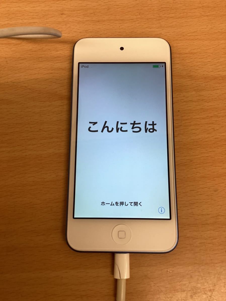 Apple iPod touch 第6世代 16GB 青【※画面表示確認のみ・ジャンク品・保証なし・H08】_画像2