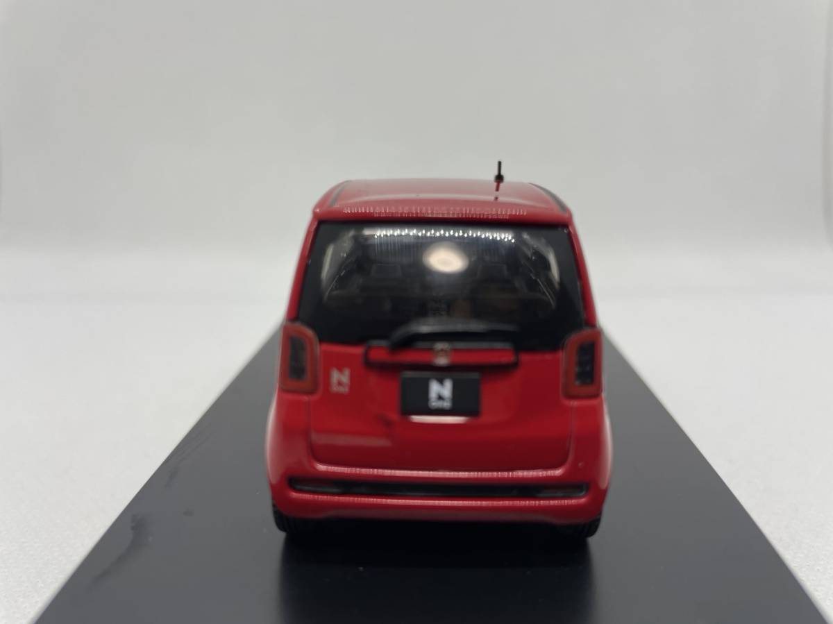 ホビージャパン 1/43 本田 ホンダ Hobby JAPAN HONDA N-ONE レッド J05-03-002-2の画像3