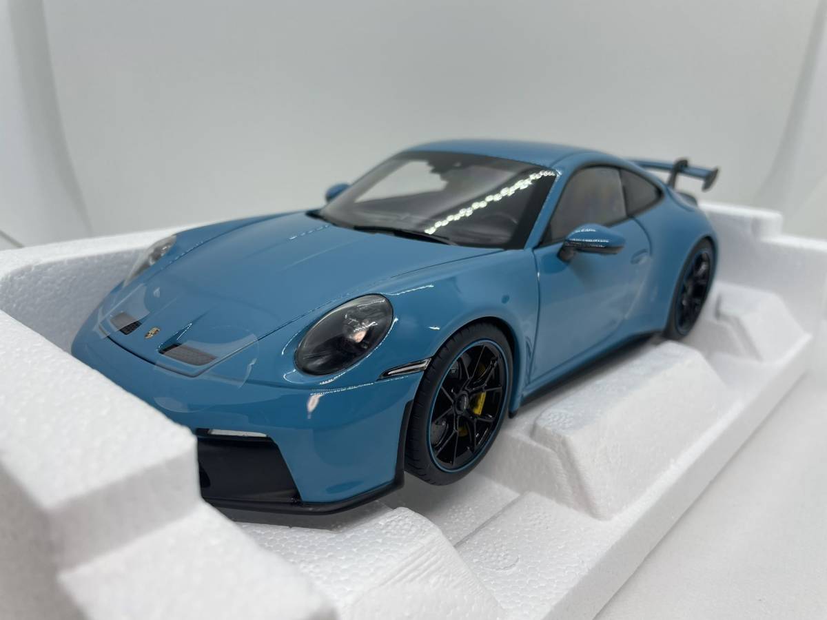 ノレブ 1/18 ポルシェ Porsche 911 GT3 2021 Blue 187314 J01-01-003