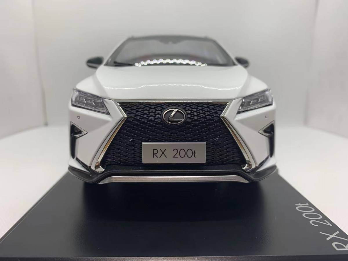 レクサス特注 1/18 レクサス LEXUS RX200T ホワイト J01-3-003_画像5