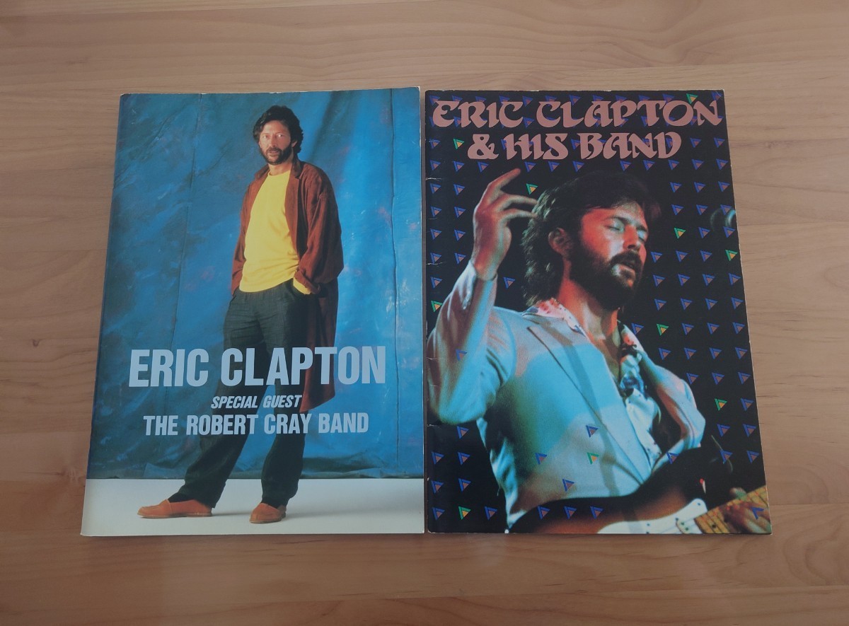 ★Eric Clapton★エリック・クラプトン★1979年★1987年★日本公演パンフレット★concert brochure★中古品