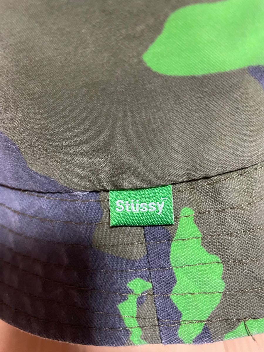 Stussy ステューシー　初期　迷彩柄　ハット　ヴィンテージ