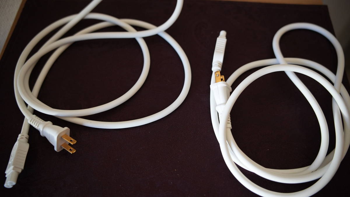 oyaide d+ Power cable C7 1.8m オヤイデ 電源ケーブル 2本セット