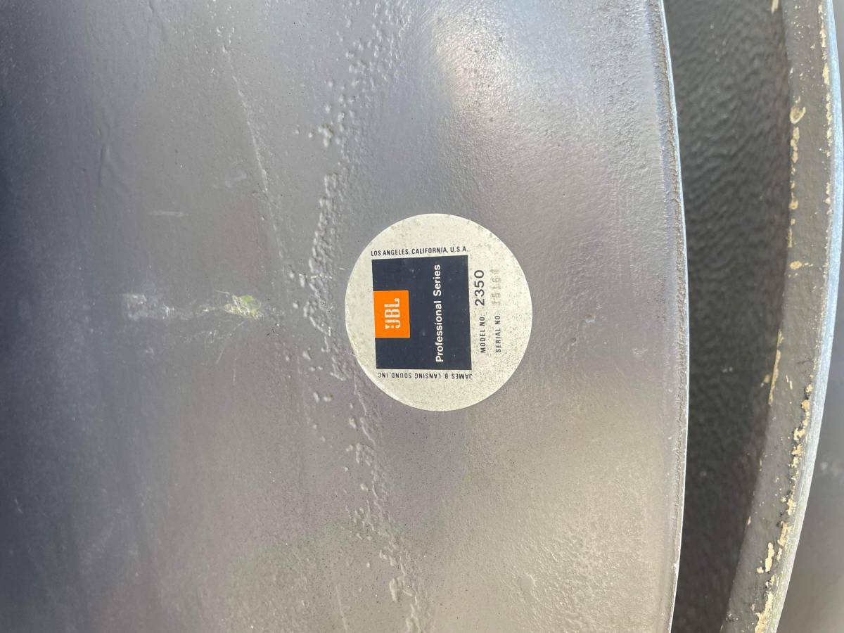 Yahoo!オークション - JBL 2350 ホーン 大型 ラジアルホーン Yahoo!オークション - JBL 2350 ホーン 大型 ラジアルホーン